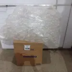 LOTE 056 - 01 CAIXA COM TAMPAS DE GARRAFA PET E 02 FARDOS DE GARRAFA PET. (NO ESTADO) ATENÇÃO! FAZER A VISITAÇÃO ANTES DE ARREMATAR, NÃO SABEMOS SE FUNCIONA. LEILÃO NÃO TEM GARANTIA E NEM DEVOLUÇÃO, SUJEITO A POSSÍVEIS AVARIAS VISÍVEIS/OCULTAS E/OU AUSÊNCIA DE COMPONENTES.