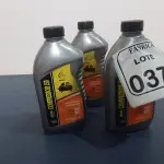 LOTE 037 - 03 LITROS DE LUBRIFICANTE MINERAL PARA COMPRESSORES. TIPO HL ISSO 150. (NO ESTADO) ATENÇÃO! FAZER A VISITAÇÃO ANTES DE ARREMATAR, NÃO SABEMOS SE FUNCIONA. LEILÃO NÃO TEM GARANTIA E NEM DEVOLUÇÃO, SUJEITO A POSSÍVEIS AVARIAS VISÍVEIS/OCULTAS E/OU AUSÊNCIA DE COMPONENTES.