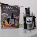 LOTE 026 - 01 CENTRÍFUGA JUICER MASTER PLUS. (NO ESTADO) ATENÇÃO! FAZER A VISITAÇÃO ANTES DE ARREMATAR, NÃO SABEMOS SE FUNCIONA. LEILÃO NÃO TEM GARANTIA E NEM DEVOLUÇÃO, SUJEITO A POSSÍVEIS AVARIAS VISÍVEIS/OCULTAS E/OU AUSÊNCIA DE COMPONENTES.