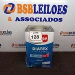 LOTE 128 - 01 LATA DE TINTA BASE P DE 18L INTERIOR DIATEX IQUINE. (NOVO) (NO ESTADO) ATENÇÃO! FAZER A VISITAÇÃO ANTES DE ARREMATAR, NÃO SABEMOS SE FUNCIONA. LEILÃO NÃO TEM GARANTIA E NEM DEVOLUÇÃO, SUJEITO A POSSÍVEIS AVARIAS VISÍVEIS/OCULTAS E/OU AUSÊNCIA DE COMPONENTES.