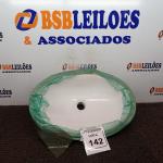 LOTE 142 - 01 CUBA DE EMBUTIR OVAL MARCA DECA. (NOVO) (NO ESTADO) ATENÇÃO! FAZER A VISITAÇÃO ANTES DE ARREMATAR, NÃO SABEMOS SE FUNCIONA. LEILÃO NÃO TEM GARANTIA E NEM DEVOLUÇÃO, SUJEITO A POSSÍVEIS AVARIAS VISÍVEIS/OCULTAS E/OU AUSÊNCIA DE COMPONENTES.
