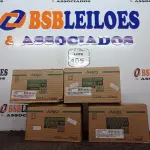 LOTE 405 - 04 CAIXAS COM 06 UNIDADES CADA DE CATALIZADOR VERNIZ PU. (NOVO) (NO ESTADO) ATENÇÃO! FAZER A VISITAÇÃO ANTES DE ARREMATAR, NÃO SABEMOS SE FUNCIONA. LEILÃO NÃO TEM GARANTIA E NEM DEVOLUÇÃO, SUJEITO A POSSÍVEIS AVARIAS VISÍVEIS/OCULTAS E/OU AUSÊNCIA DE COMPONENTES.