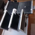 LOTE 422 - 09 MONITORES MODELOS DIVERSOS COM AVARIAS (NO ESTADO) ATENÇÃO! FAZER A VISITAÇÃO ANTES DE ARREMATAR, NÃO SABEMOS SE FUNCIONA. LEILÃO NÃO TEM GARANTIA E NEM DEVOLUÇÃO, SUJEITO A POSSÍVEIS AVARIAS VISÍVEIS/OCULTAS E/OU AUSÊNCIA DE COMPONENTES.