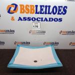 LOTE 176 - 01 CUBA DE EMBUTIR RETANGULAR. (NOVO) (NO ESTADO) ATENÇÃO! FAZER A VISITAÇÃO ANTES DE ARREMATAR, NÃO SABEMOS SE FUNCIONA. LEILÃO NÃO TEM GARANTIA E NEM DEVOLUÇÃO, SUJEITO A POSSÍVEIS AVARIAS VISÍVEIS/OCULTAS E/OU AUSÊNCIA DE COMPONENTES.