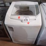 LOTE 378 -  01 MÁQUINA DE LAVAR ROUPAS BRASTEMP 8KG. (NO ESTADO) ATENÇÃO! FAZER A VISITAÇÃO ANTES DE ARREMATAR, NÃO SABEMOS SE FUNCIONA. LEILÃO NÃO TEM GARANTIA E NEM DEVOLUÇÃO, SUJEITO A POSSÍVEIS AVARIAS VISÍVEIS/OCULTAS E/OU AUSÊNCIA DE COMPONENTES.