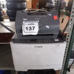 LOTE 137 - 02 IMPRESSORAS SENDO 01 LEXMARK E 01 LX 300 MARCAS EPSON E 01 SCANNER.  (NO ESTADO) ATENÇÃO! FAZER A VISITAÇÃO ANTES DE ARREMATAR, NÃO SABEMOS SE FUNCIONA. LEILÃO NÃO TEM GARANTIA E NEM DEVOLUÇÃO, SUJEITO A POSSÍVEIS AVARIAS VISÍVEIS/OCULTAS E/OU AUSÊNCIA DE COMPONENTES.