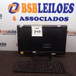 LOTE 210 -  01 MONITOR AOC COM TECLADO. (NO ESTADO) ATENÇÃO! FAZER A VISITAÇÃO ANTES DE ARREMATAR, NÃO SABEMOS SE FUNCIONA. LEILÃO NÃO TEM GARANTIA E NEM DEVOLUÇÃO, SUJEITO A POSSÍVEIS AVARIAS VISÍVEIS/OCULTAS E/OU AUSÊNCIA DE COMPONENTES.