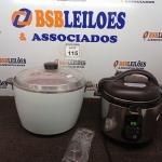 LOTE 115 - 02 PANELAS ELÉTRICAS SENDO 01 DEPRESSÃO. (NO ESTADO) ATENÇÃO! FAZER A VISITAÇÃO ANTES DE ARREMATAR, NÃO SABEMOS SE FUNCIONA. LEILÃO NÃO TEM GARANTIA E NEM DEVOLUÇÃO, SUJEITO A POSSÍVEIS AVARIAS VISÍVEIS/OCULTAS E/OU AUSÊNCIA DE COMPONENTES.