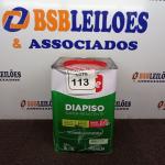 LOTE 113 - 01 LATA DE TINTA DIAPISO ACRÍLICO FOSCO PREMIUM AZUL PROFUNDO 16/18 EXTERIORES/INTERIORES MARCA IQUINE. (NOVO) (NO ESTADO) ATENÇÃO! FAZER A VISITAÇÃO ANTES DE ARREMATAR, NÃO SABEMOS SE FUNCIONA. LEILÃO NÃO TEM GARANTIA E NEM DEVOLUÇÃO, SUJEITO A POSSÍVEIS AVARIAS VISÍVEIS/OCULTAS E/OU AUSÊNCIA DE COMPONENTES.