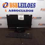 LOTE 283 -  01 MONITOR LG COM TECLADO. (NO ESTADO) ATENÇÃO! FAZER A VISITAÇÃO ANTES DE ARREMATAR, NÃO SABEMOS SE FUNCIONA. LEILÃO NÃO TEM GARANTIA E NEM DEVOLUÇÃO, SUJEITO A POSSÍVEIS AVARIAS VISÍVEIS/OCULTAS E/OU AUSÊNCIA DE COMPONENTES.