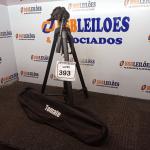 LOTE 393 - 01 TRIPÉ P/CÂMERA FOTOGRÁFICA MARCA TOMATE MODELO MTG-3016. (NO ESTADO) ATENÇÃO! FAZER A VISITAÇÃO ANTES DE ARREMATAR, NÃO SABEMOS SE FUNCIONA. LEILÃO NÃO TEM GARANTIA E NEM DEVOLUÇÃO, SUJEITO A POSSÍVEIS AVARIAS VISÍVEIS/OCULTAS E/OU AUSÊNCIA DE COMPONENTES.