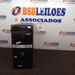 LOTE 407 - CPU 1155 DE 2º GERAÇÃO COM 4 GB E HD DE 320 GB WINDOWS 10. (NO ESTADO) ATENÇÃO! FAZER A VISITAÇÃO ANTES DE ARREMATAR, NÃO SABEMOS SE FUNCIONA. LEILÃO NÃO TEM GARANTIA E NEM DEVOLUÇÃO, SUJEITO A POSSÍVEIS AVARIAS VISÍVEIS/OCULTAS E/OU AUSÊNCIA DE COMPONENTES.