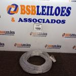 LOTE 189 - 10 KG DE ARAME ZINCADO MACIO BWG 20-89MM. (NOVO) (NO ESTADO) ATENÇÃO! FAZER A VISITAÇÃO ANTES DE ARREMATAR, NÃO SABEMOS SE FUNCIONA. LEILÃO NÃO TEM GARANTIA E NEM DEVOLUÇÃO, SUJEITO A POSSÍVEIS AVARIAS VISÍVEIS/OCULTAS E/OU AUSÊNCIA DE COMPONENTES.