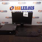 LOTE 303 -  01 CPU LENOVO E 01 MONITOR AOC COM TECLADO. (NO ESTADO) ATENÇÃO! FAZER A VISITAÇÃO ANTES DE ARREMATAR, NÃO SABEMOS SE FUNCIONA. LEILÃO NÃO TEM GARANTIA E NEM DEVOLUÇÃO, SUJEITO A POSSÍVEIS AVARIAS VISÍVEIS/OCULTAS E/OU AUSÊNCIA DE COMPONENTES.