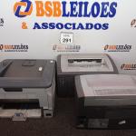 LOTE 291 - 03 IMPRESSORAS MARCAS LEXMARK E SAMSUNG. (NO ESTADO) ATENÇÃO! FAZER A VISITAÇÃO ANTES DE ARREMATAR, NÃO SABEMOS SE FUNCIONA. LEILÃO NÃO TEM GARANTIA E NEM DEVOLUÇÃO, SUJEITO A POSSÍVEIS AVARIAS VISÍVEIS/OCULTAS E/OU AUSÊNCIA DE COMPONENTES.