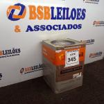 LOTE 345 -  01 LATA DE TEXTURATTO PREMIUM EFEITO RUSTICO SUVINIL BASE. (NO ESTADO) ATENÇÃO! FAZER A VISITAÇÃO ANTES DE ARREMATAR, NÃO SABEMOS SE FUNCIONA. LEILÃO NÃO TEM GARANTIA E NEM DEVOLUÇÃO, SUJEITO A POSSÍVEIS AVARIAS VISÍVEIS/OCULTAS E/OU AUSÊNCIA DE COMPONENTES.