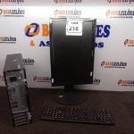 LOTE 218 -  01 CPU LENOVO E 01 MONITOR POSITIVO COM TECLADO. (NO ESTADO) ATENÇÃO! FAZER A VISITAÇÃO ANTES DE ARREMATAR, NÃO SABEMOS SE FUNCIONA. LEILÃO NÃO TEM GARANTIA E NEM DEVOLUÇÃO, SUJEITO A POSSÍVEIS AVARIAS VISÍVEIS/OCULTAS E/OU AUSÊNCIA DE COMPONENTES.