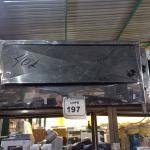 LOTE 197 - 01 ESTUFA ELÉTRICA EM INOX. (NO ESTADO) ATENÇÃO! FAZER A VISITAÇÃO ANTES DE ARREMATAR, NÃO SABEMOS SE FUNCIONA. LEILÃO NÃO TEM GARANTIA E NEM DEVOLUÇÃO, SUJEITO A POSSÍVEIS AVARIAS VISÍVEIS/OCULTAS E/OU AUSÊNCIA DE COMPONENTES.