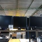 LOTE 165 - 08 MONITORES LCD MARCAS E MODELOS DIVERSOS. (NO ESTADO) ATENÇÃO! FAZER A VISITAÇÃO ANTES DE ARREMATAR, NÃO SABEMOS SE FUNCIONA. LEILÃO NÃO TEM GARANTIA E NEM DEVOLUÇÃO, SUJEITO A POSSÍVEIS AVARIAS VISÍVEIS/OCULTAS E/OU AUSÊNCIA DE COMPONENTES.