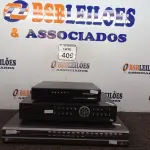 LOTE 409 - 03 DVR DIVERSOS. (NO ESTADO) ATENÇÃO! FAZER A VISITAÇÃO ANTES DE ARREMATAR, NÃO SABEMOS SE FUNCIONA. LEILÃO NÃO TEM GARANTIA E NEM DEVOLUÇÃO, SUJEITO A POSSÍVEIS AVARIAS VISÍVEIS/OCULTAS E/OU AUSÊNCIA DE COMPONENTES.