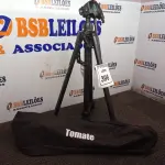 LOTE 396 - 01 TRIPÉ P/CÂMERA FOTOGRÁFICA MARCA TOMATE MODELO MTG-3016. (NO ESTADO) ATENÇÃO! FAZER A VISITAÇÃO ANTES DE ARREMATAR, NÃO SABEMOS SE FUNCIONA. LEILÃO NÃO TEM GARANTIA E NEM DEVOLUÇÃO, SUJEITO A POSSÍVEIS AVARIAS VISÍVEIS/OCULTAS E/OU AUSÊNCIA DE COMPONENTES.