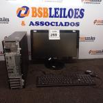 LOTE 269 -  01 CPU MARCA LENOVO, MONITOR PHILIPS COM TECLADO E MOUSE. (NO ESTADO) ATENÇÃO! FAZER A VISITAÇÃO ANTES DE ARREMATAR, NÃO SABEMOS SE FUNCIONA. LEILÃO NÃO TEM GARANTIA E NEM DEVOLUÇÃO, SUJEITO A POSSÍVEIS AVARIAS VISÍVEIS/OCULTAS E/OU AUSÊNCIA DE COMPONENTES.