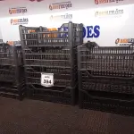 LOTE 394 - 10 CESTAS ORGANIZADORAS. (NO ESTADO) ATENÇÃO! FAZER A VISITAÇÃO ANTES DE ARREMATAR, NÃO SABEMOS SE FUNCIONA. LEILÃO NÃO TEM GARANTIA E NEM DEVOLUÇÃO, SUJEITO A POSSÍVEIS AVARIAS VISÍVEIS/OCULTAS E/OU AUSÊNCIA DE COMPONENTES.