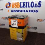 LOTE 266 -  01 LATA DE TINTA DE PISO MARCA SUVINIL NA COR CINZA ESCURO FOSCO. (NO ESTADO) ATENÇÃO! FAZER A VISITAÇÃO ANTES DE ARREMATAR, NÃO SABEMOS SE FUNCIONA. LEILÃO NÃO TEM GARANTIA E NEM DEVOLUÇÃO, SUJEITO A POSSÍVEIS AVARIAS VISÍVEIS/OCULTAS E/OU AUSÊNCIA DE COMPONENTES.