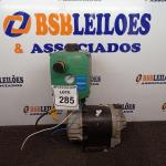 LOTE 285 -   01 BOMBA PRESSURIZADORA MARCA SYLLENTE. (NO ESTADO) ATENÇÃO! FAZER A VISITAÇÃO ANTES DE ARREMATAR, NÃO SABEMOS SE FUNCIONA. LEILÃO NÃO TEM GARANTIA E NEM DEVOLUÇÃO, SUJEITO A POSSÍVEIS AVARIAS VISÍVEIS/OCULTAS E/OU AUSÊNCIA DE COMPONENTES.