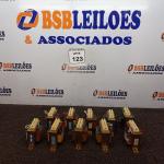 LOTE 123 - 10 TRANSFORMADORES. (NO ESTADO) ATENÇÃO! FAZER A VISITAÇÃO ANTES DE ARREMATAR, NÃO SABEMOS SE FUNCIONA. LEILÃO NÃO TEM GARANTIA E NEM DEVOLUÇÃO, SUJEITO A POSSÍVEIS AVARIAS VISÍVEIS/OCULTAS E/OU AUSÊNCIA DE COMPONENTES.