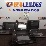 LOTE 414 - 04 APARELHOS TELEFÔNICOS TELA TOUCH MARCA GRANDSTREAM. (NO ESTADO) ATENÇÃO! FAZER A VISITAÇÃO ANTES DE ARREMATAR, NÃO SABEMOS SE FUNCIONA. LEILÃO NÃO TEM GARANTIA E NEM DEVOLUÇÃO, SUJEITO A POSSÍVEIS AVARIAS VISÍVEIS/OCULTAS E/OU AUSÊNCIA DE COMPONENTES.