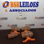 LOTE 175 - 04 REGISTROS ESFERA MARCA TIGRE. (NOVO) (NO ESTADO) ATENÇÃO! FAZER A VISITAÇÃO ANTES DE ARREMATAR, NÃO SABEMOS SE FUNCIONA. LEILÃO NÃO TEM GARANTIA E NEM DEVOLUÇÃO, SUJEITO A POSSÍVEIS AVARIAS VISÍVEIS/OCULTAS E/OU AUSÊNCIA DE COMPONENTES.