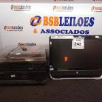 LOTE 242 -  01 ALL IN ONE MARCA HP E 01 APARELHO DE SOM GRADIENTE.  (NO ESTADO) ATENÇÃO! FAZER A VISITAÇÃO ANTES DE ARREMATAR, NÃO SABEMOS SE FUNCIONA. LEILÃO NÃO TEM GARANTIA E NEM DEVOLUÇÃO, SUJEITO A POSSÍVEIS AVARIAS VISÍVEIS/OCULTAS E/OU AUSÊNCIA DE COMPONENTES.