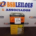 LOTE 177 - 01 LATA DE TINTA EXTERIOR/INTERIOR PARA PISO NA COR FOSCO CINZA ESCURO DE 18L SUVINIL. (NO ESTADO) ATENÇÃO! FAZER A VISITAÇÃO ANTES DE ARREMATAR, NÃO SABEMOS SE FUNCIONA. LEILÃO NÃO TEM GARANTIA E NEM DEVOLUÇÃO, SUJEITO A POSSÍVEIS AVARIAS VISÍVEIS/OCULTAS E/OU AUSÊNCIA DE COMPONENTES.