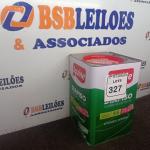 LOTE 327 - 01 LATA DE TINTA IQUINE DIA PISO NA COR AZUL PROFUNDO 18 L. (NO ESTADO) ATENÇÃO! FAZER A VISITAÇÃO ANTES DE ARREMATAR, NÃO SABEMOS SE FUNCIONA. LEILÃO NÃO TEM GARANTIA E NEM DEVOLUÇÃO, SUJEITO A POSSÍVEIS AVARIAS VISÍVEIS/OCULTAS E/OU AUSÊNCIA DE COMPONENTES.