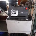 LOTE 137 - 02 IMPRESSORAS SENDO 01 LEXMARK E 01 LX 300 MARCAS EPSON E 01 SCANNER.  (NO ESTADO) ATENÇÃO! FAZER A VISITAÇÃO ANTES DE ARREMATAR, NÃO SABEMOS SE FUNCIONA. LEILÃO NÃO TEM GARANTIA E NEM DEVOLUÇÃO, SUJEITO A POSSÍVEIS AVARIAS VISÍVEIS/OCULTAS E/OU AUSÊNCIA DE COMPONENTES.