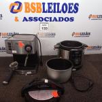 LOTE 133 - 01 CAFETEIRA INCOMPLETO E 01 PANELA DE ARROZ. (NO ESTADO) ATENÇÃO! FAZER A VISITAÇÃO ANTES DE ARREMATAR, NÃO SABEMOS SE FUNCIONA. LEILÃO NÃO TEM GARANTIA E NEM DEVOLUÇÃO, SUJEITO A POSSÍVEIS AVARIAS VISÍVEIS/OCULTAS E/OU AUSÊNCIA DE COMPONENTES.
