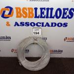 LOTE 194 - 10 KG DE ARAME ZINCADO MACIO BWG22-071MM. (NO ESTADO) ATENÇÃO! FAZER A VISITAÇÃO ANTES DE ARREMATAR, NÃO SABEMOS SE FUNCIONA. LEILÃO NÃO TEM GARANTIA E NEM DEVOLUÇÃO, SUJEITO A POSSÍVEIS AVARIAS VISÍVEIS/OCULTAS E/OU AUSÊNCIA DE COMPONENTES.