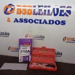 LOTE 110 - 01 CONJUNTO DE 46 PEÇAS DE MANGAS DE FERREMENTAS. (NOVO) (NO ESTADO) ATENÇÃO! FAZER A VISITAÇÃO ANTES DE ARREMATAR, NÃO SABEMOS SE FUNCIONA. LEILÃO NÃO TEM GARANTIA E NEM DEVOLUÇÃO, SUJEITO A POSSÍVEIS AVARIAS VISÍVEIS/OCULTAS E/OU AUSÊNCIA DE COMPONENTES.