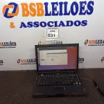 LOTE 031 - 01 NOTEBOOK MARCA HP COM FONTE. (NO ESTADO) ATENÇÃO! FAZER A VISITAÇÃO ANTES DE ARREMATAR, NÃO SABEMOS SE FUNCIONA. LEILÃO NÃO TEM GARANTIA E NEM DEVOLUÇÃO, SUJEITO A POSSÍVEIS AVARIAS VISÍVEIS/OCULTAS E/OU AUSÊNCIA DE COMPONENTES.