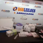 LOTE 238 - 01 LOTE COM APARELHOS DE ESTÉTICA. (NO ESTADO) ATENÇÃO! FAZER A VISITAÇÃO ANTES DE ARREMATAR, NÃO SABEMOS SE FUNCIONA. LEILÃO NÃO TEM GARANTIA E NEM DEVOLUÇÃO, SUJEITO A POSSÍVEIS AVARIAS VISÍVEIS/OCULTAS E/OU AUSÊNCIA DE COMPONENTES.