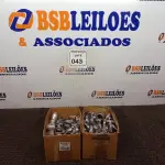LOTE 043 - 01 LOTE COM GRANDE QUANTIDADE DE BRAÇADEIRAS E VÁRIOS CONECTORES RETO. (NOVO) (NO ESTADO) ATENÇÃO! FAZER A VISITAÇÃO ANTES DE ARREMATAR, NÃO SABEMOS SE FUNCIONA. LEILÃO NÃO TEM GARANTIA E NEM DEVOLUÇÃO, SUJEITO A POSSÍVEIS AVARIAS VISÍVEIS/OCULTAS E/OU AUSÊNCIA DE COMPONENTES.