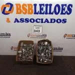 LOTE 043 - 01 LOTE COM GRANDE QUANTIDADE DE BRAÇADEIRAS E VÁRIOS CONECTORES RETO. (NOVO) (NO ESTADO) ATENÇÃO! FAZER A VISITAÇÃO ANTES DE ARREMATAR, NÃO SABEMOS SE FUNCIONA. LEILÃO NÃO TEM GARANTIA E NEM DEVOLUÇÃO, SUJEITO A POSSÍVEIS AVARIAS VISÍVEIS/OCULTAS E/OU AUSÊNCIA DE COMPONENTES.