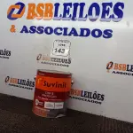 LOTE 143 - 01 LATA DE TINTA ESMALTE PARA MADEIRAS E METAIS NA COR BRILHANTE PLATINA DE 3,6L MARCA SUVINIL. (NOVO) (NO ESTADO) ATENÇÃO! FAZER A VISITAÇÃO ANTES DE ARREMATAR, NÃO SABEMOS SE FUNCIONA. LEILÃO NÃO TEM GARANTIA E NEM DEVOLUÇÃO, SUJEITO A POSSÍVEIS AVARIAS VISÍVEIS/OCULTAS E/OU AUSÊNCIA DE COMPONENTES.