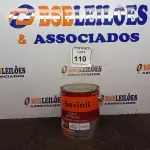 LOTE 110 - 01 LATA DE TINTA ESMALTE PARA MADEIRAS E METAIS NA COR BRILHANTE PLATINA DE 3,6L MARCA SUVINIL. (NOVO) (NO ESTADO) ATENÇÃO! FAZER A VISITAÇÃO ANTES DE ARREMATAR, NÃO SABEMOS SE FUNCIONA. LEILÃO NÃO TEM GARANTIA E NEM DEVOLUÇÃO, SUJEITO A POSSÍVEIS AVARIAS VISÍVEIS/OCULTAS E/OU AUSÊNCIA DE COMPONENTES.