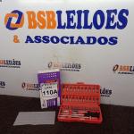 LOTE 110 - 01 CONJUNTO DE 46 PEÇAS DE MANGAS DE FERREMENTAS. (NOVO) (NO ESTADO) ATENÇÃO! FAZER A VISITAÇÃO ANTES DE ARREMATAR, NÃO SABEMOS SE FUNCIONA. LEILÃO NÃO TEM GARANTIA E NEM DEVOLUÇÃO, SUJEITO A POSSÍVEIS AVARIAS VISÍVEIS/OCULTAS E/OU AUSÊNCIA DE COMPONENTES.