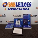 LOTE 182 - 05 REFLETORES DE LED 100W.(NOVO) (NO ESTADO) ATENÇÃO! FAZER A VISITAÇÃO ANTES DE ARREMATAR, NÃO SABEMOS SE FUNCIONA. LEILÃO NÃO TEM GARANTIA E NEM DEVOLUÇÃO, SUJEITO A POSSÍVEIS AVARIAS VISÍVEIS/OCULTAS E/OU AUSÊNCIA DE COMPONENTES.