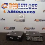 LOTE 025 - 02 MINIS CPU’S MARCA ELGIN. (NO ESTADO) ATENÇÃO! FAZER A VISITAÇÃO ANTES DE ARREMATAR, NÃO SABEMOS SE FUNCIONA. LEILÃO NÃO TEM GARANTIA E NEM DEVOLUÇÃO, SUJEITO A POSSÍVEIS AVARIAS VISÍVEIS/OCULTAS E/OU AUSÊNCIA DE COMPONENTES.