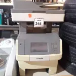 LOTE 245 - 01 IMPRESSORA MULTIFUNCIONAL MODELO X748TL MARCA LEXMARK. (NO ESTADO) ATENÇÃO! FAZER A VISITAÇÃO ANTES DE ARREMATAR, NÃO SABEMOS SE FUNCIONA. LEILÃO NÃO TEM GARANTIA E NEM DEVOLUÇÃO, SUJEITO A POSSÍVEIS AVARIAS VISÍVEIS/OCULTAS E/OU AUSÊNCIA DE COMPONENTES.