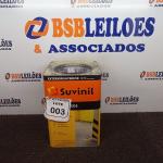 LOTE 003 - 01 LATA DE TINTA SUVINIL 18L NA COR FOSCO CINZA ESCURO. (NO ESTADO) ATENÇÃO! FAZER A VISITAÇÃO ANTES DE ARREMATAR, NÃO SABEMOS SE FUNCIONA. LEILÃO NÃO TEM GARANTIA E NEM DEVOLUÇÃO, SUJEITO A POSSÍVEIS AVARIAS VISÍVEIS/OCULTAS E/OU AUSÊNCIA DE COMPONENTES.